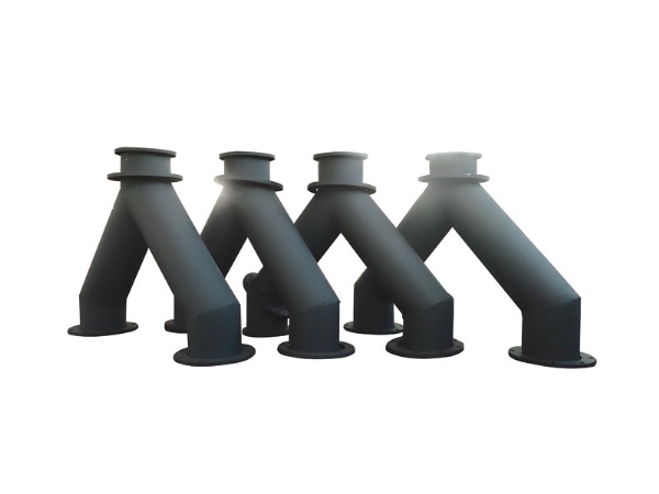 陶瓷內(nèi)襯耐磨三通